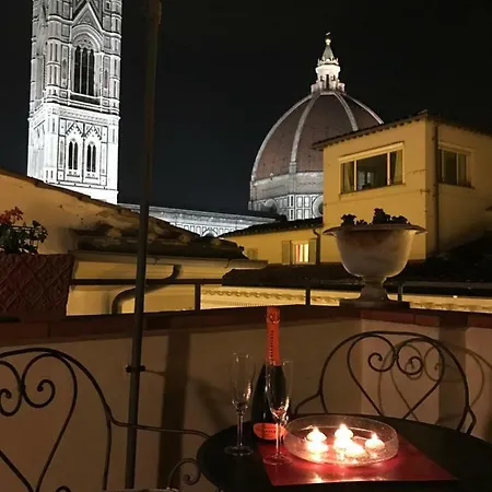 Romantic Terrace Florence Buitenkant foto